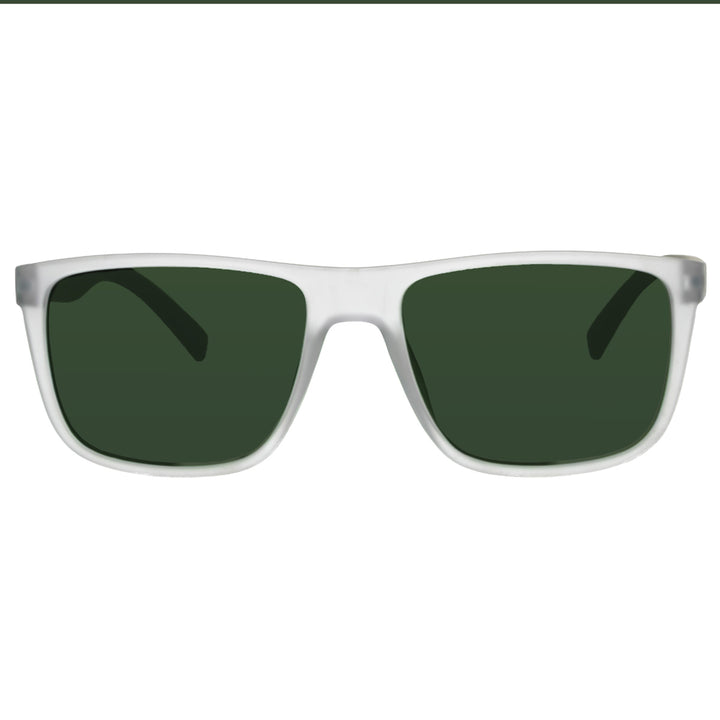 Square polarized sunglasses – a classic model with a matte finish
