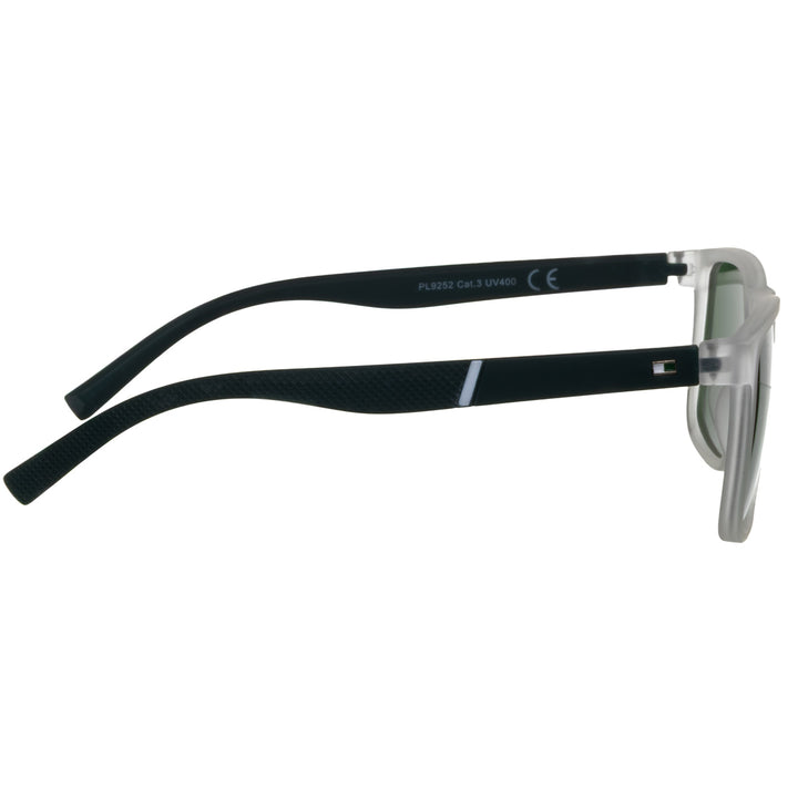 Square polarized sunglasses – a classic model with a matte finish