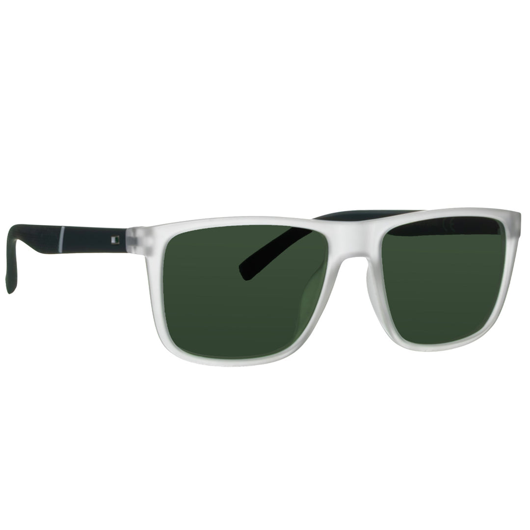 Square polarized sunglasses – a classic model with a matte finish