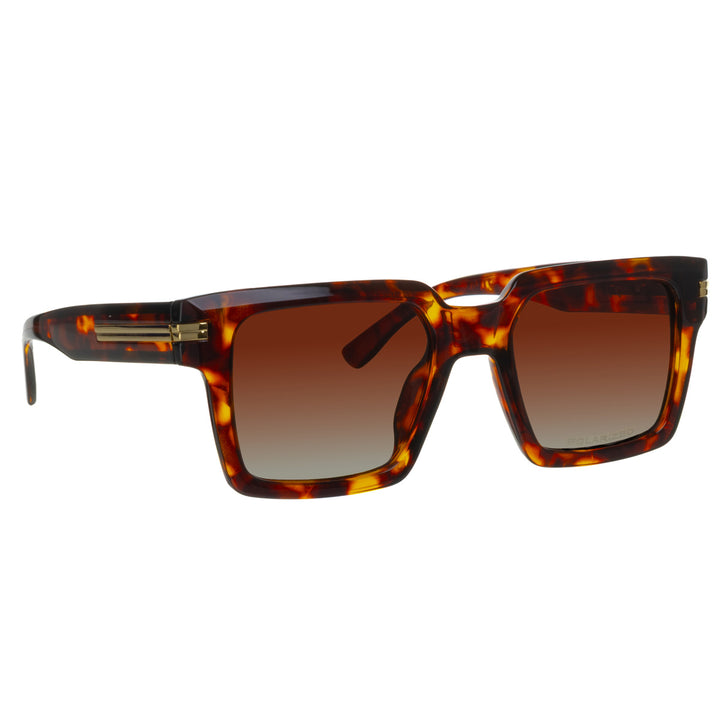 Square-shaped polarized sunglasses – a timeless, bold design