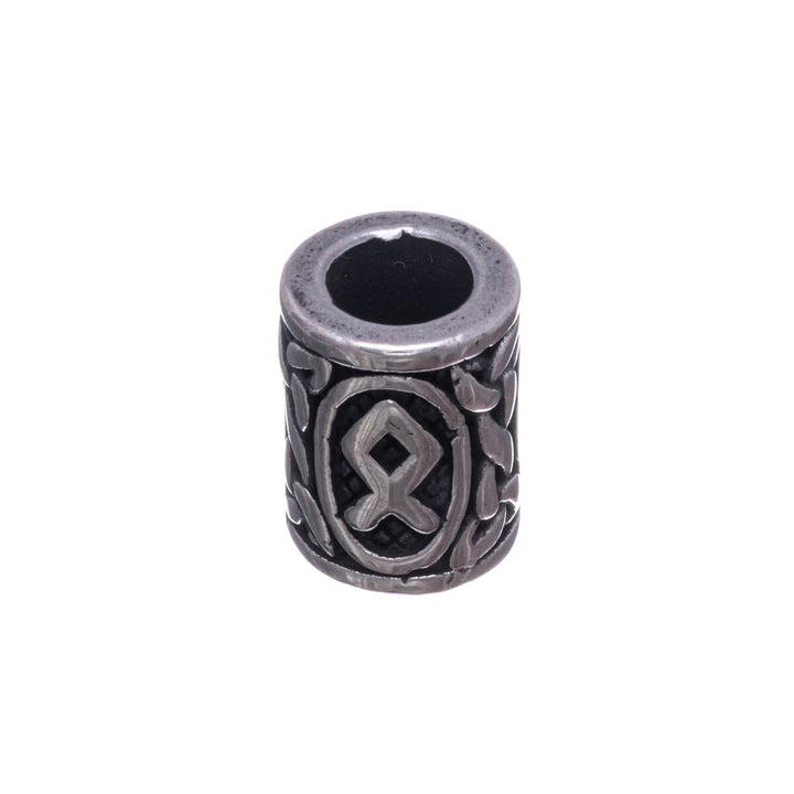 Steel beard necklace Ormr (Steel 316L)