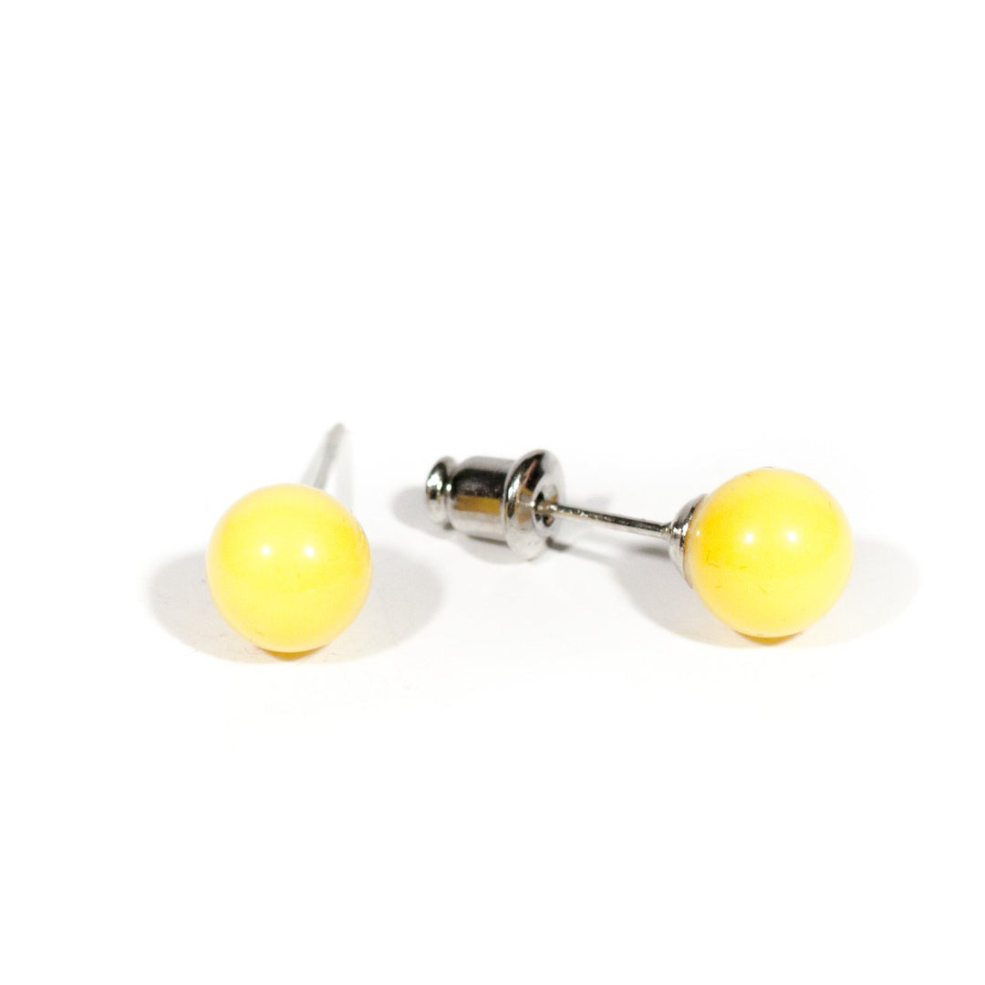 Ball earrings 8mm