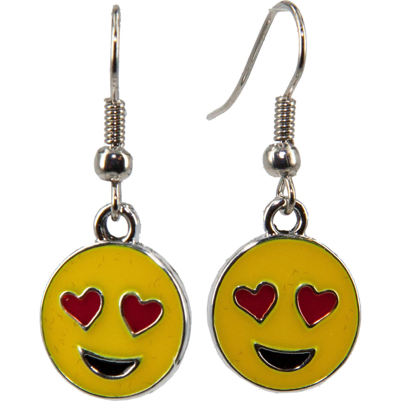 Emoji in love with earrings