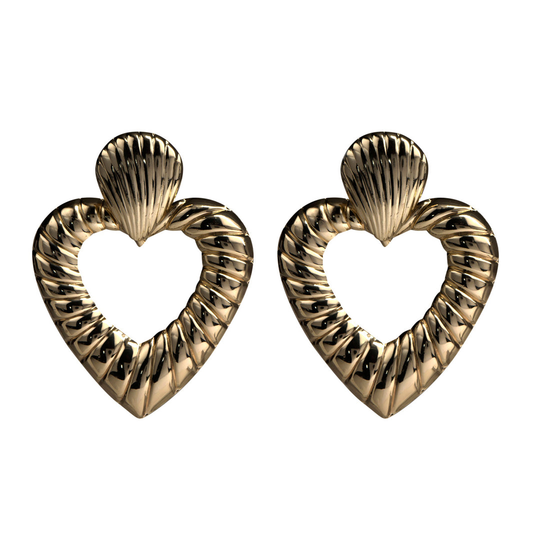 Heart earrings