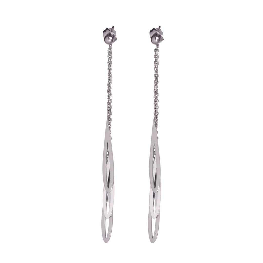 Hängande droppar örhängen (stål 316L)