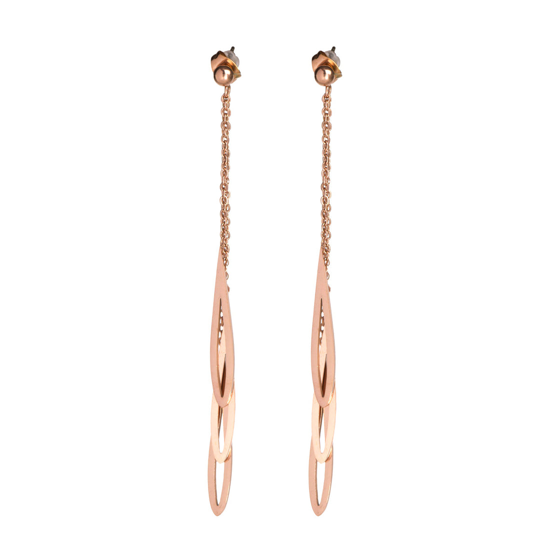 Hängande droppar örhängen (stål 316L)