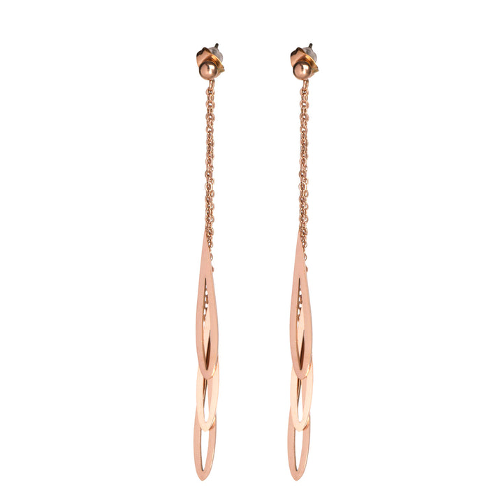 Hängande droppar örhängen (stål 316L)