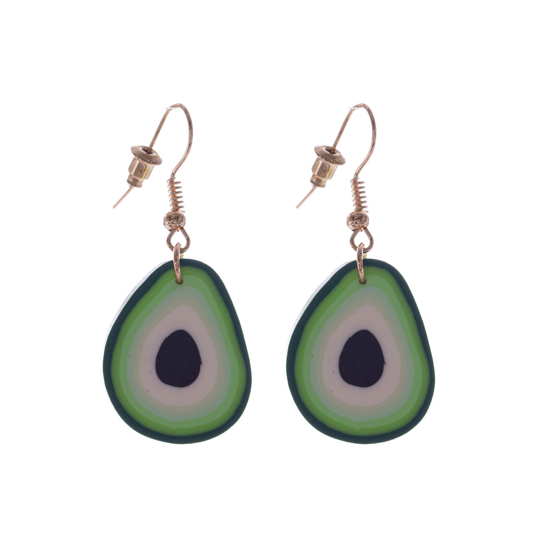 Avocado earrings