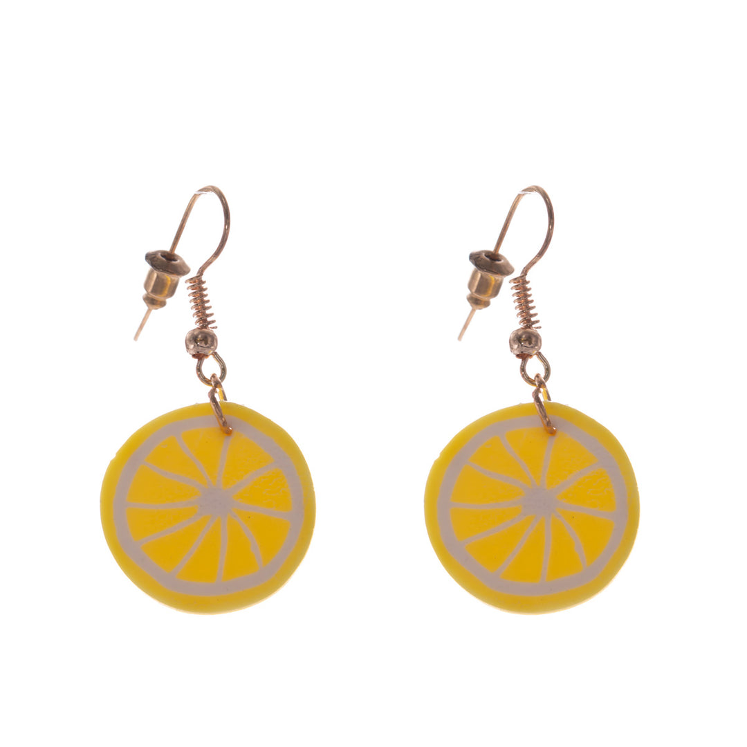 Lemon earrings