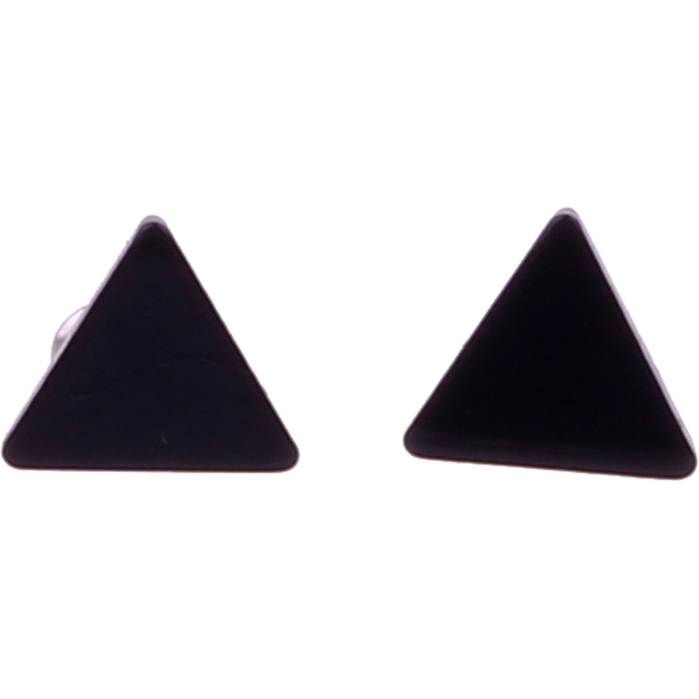 Steel triangle earrings 5mm