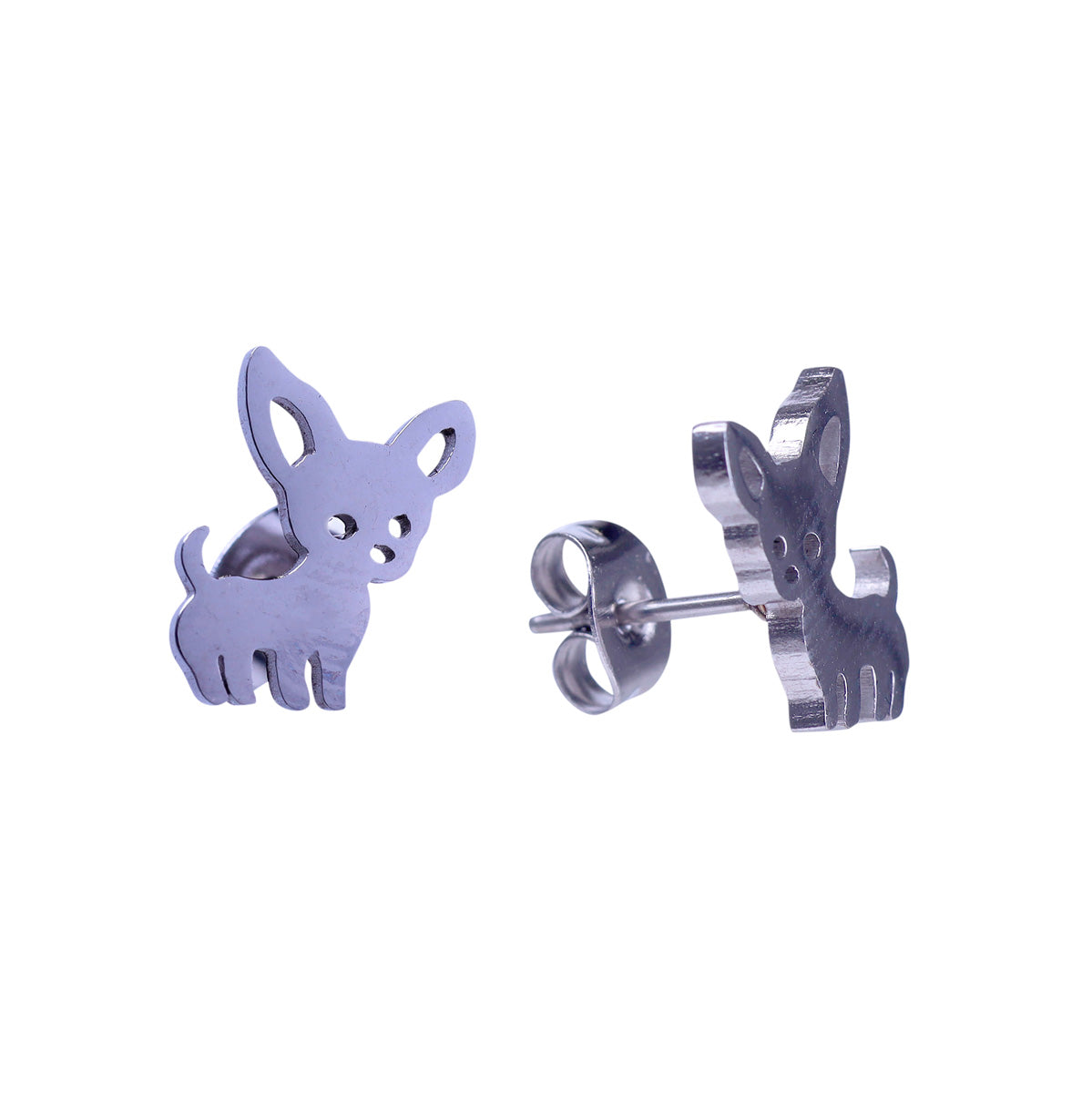 Puppy earrings (steel 316L)