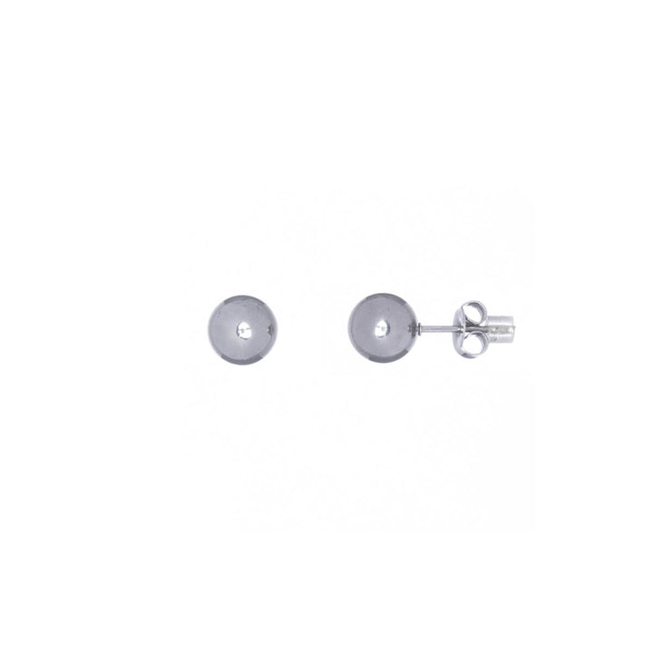 Steel ball earrings 8mm (steel 316L)