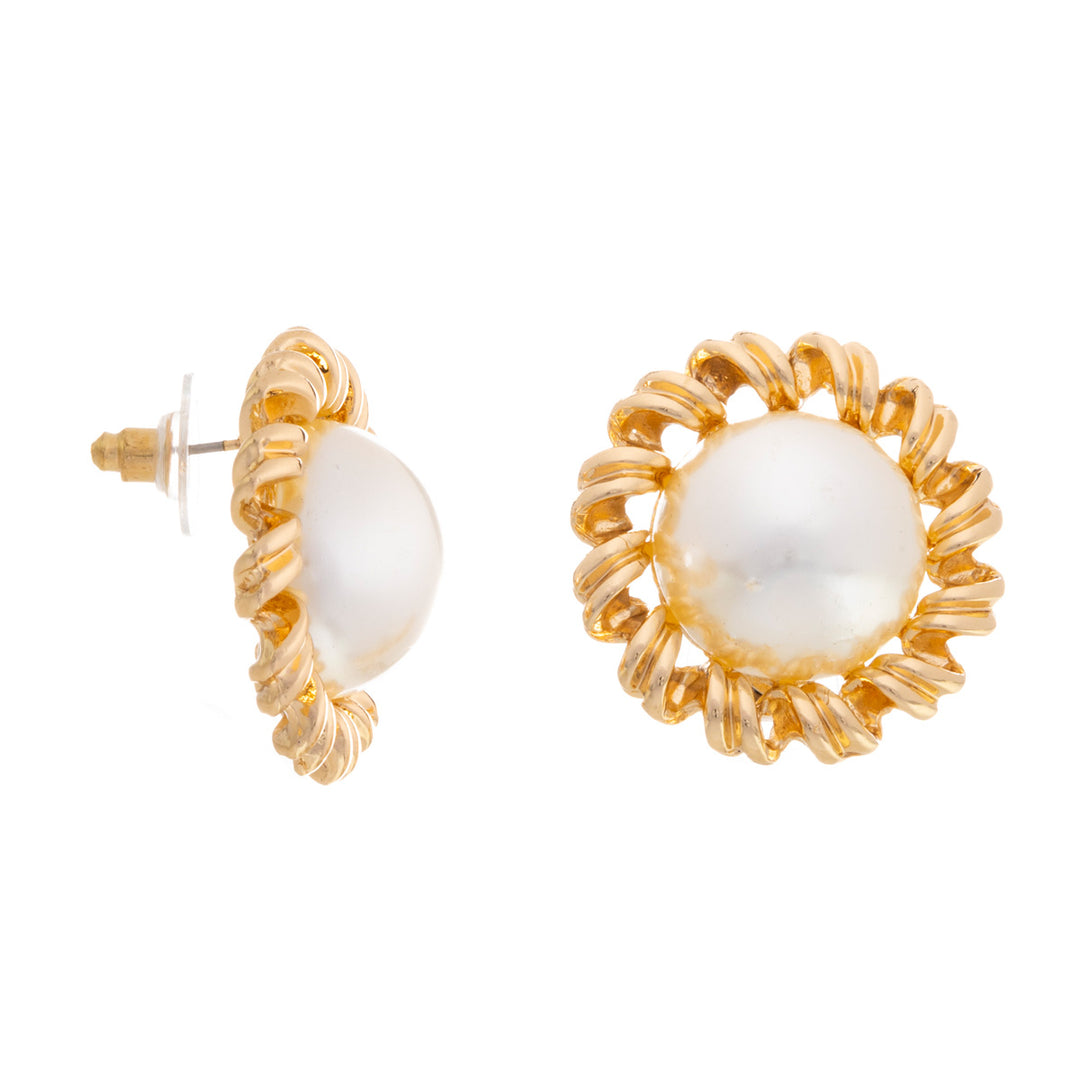 Stora pärlörhängen