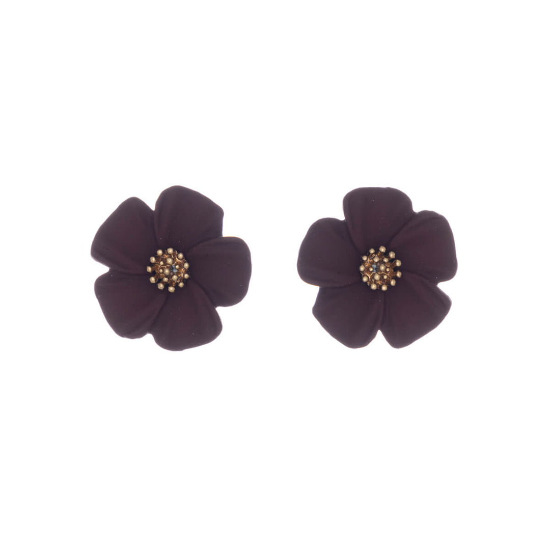 Flower earrings