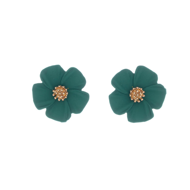 Flower earrings