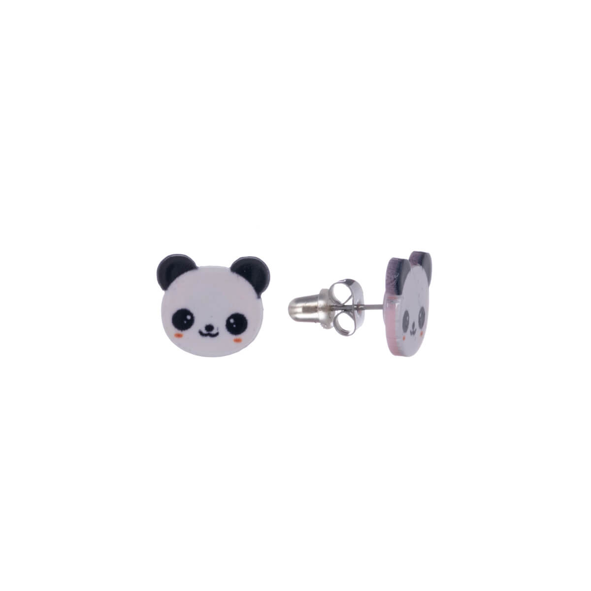 Pandaörhängen (stål 316L)