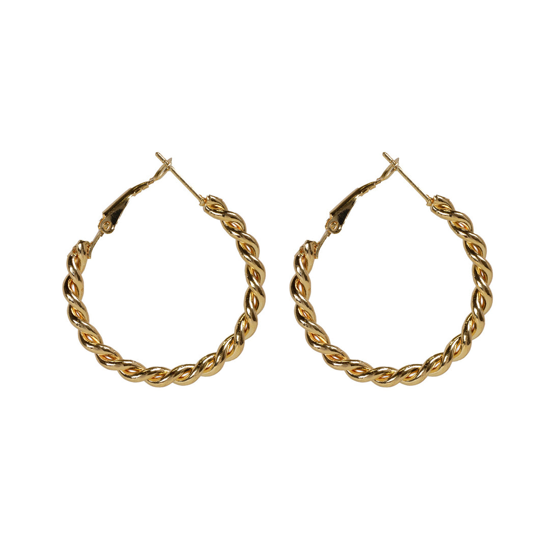 Gängade örhängen 3,4 cm