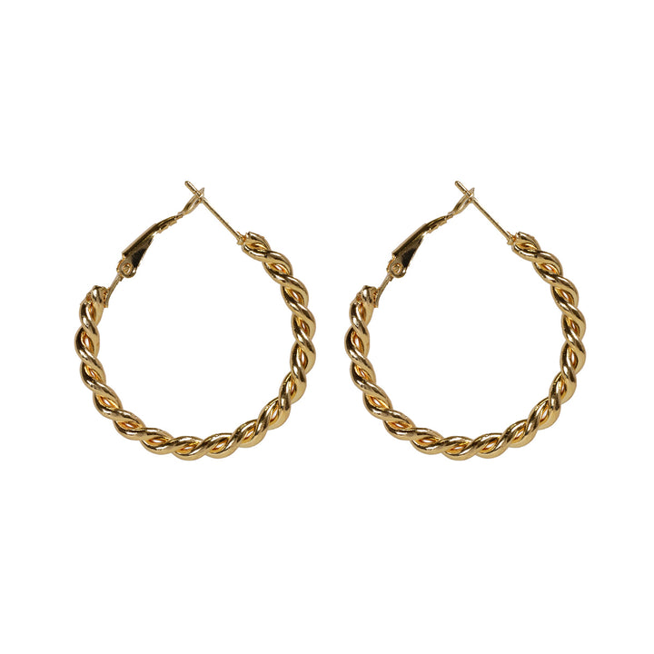 Gängade örhängen 3,4 cm