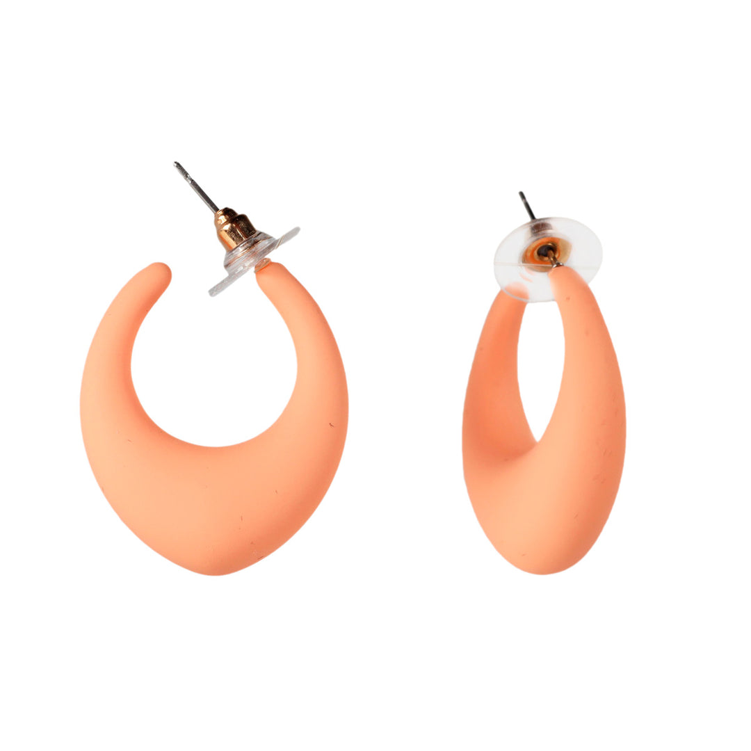 Örhängen med plastringar, 2,6 cm – Ninja.fi