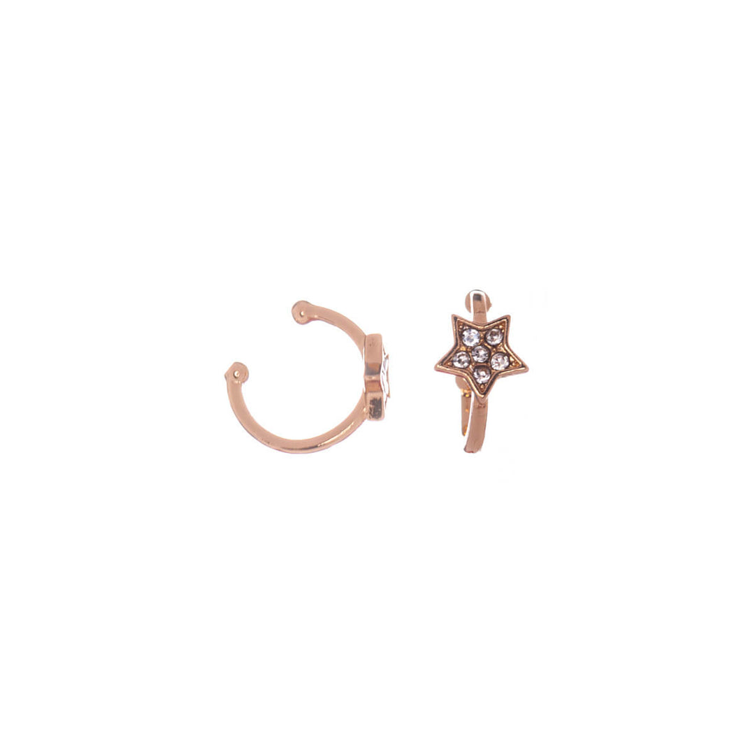 Star rustic ear cuff 2pcs