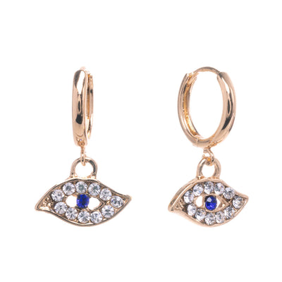 Evil eye earrings earrings with pendant