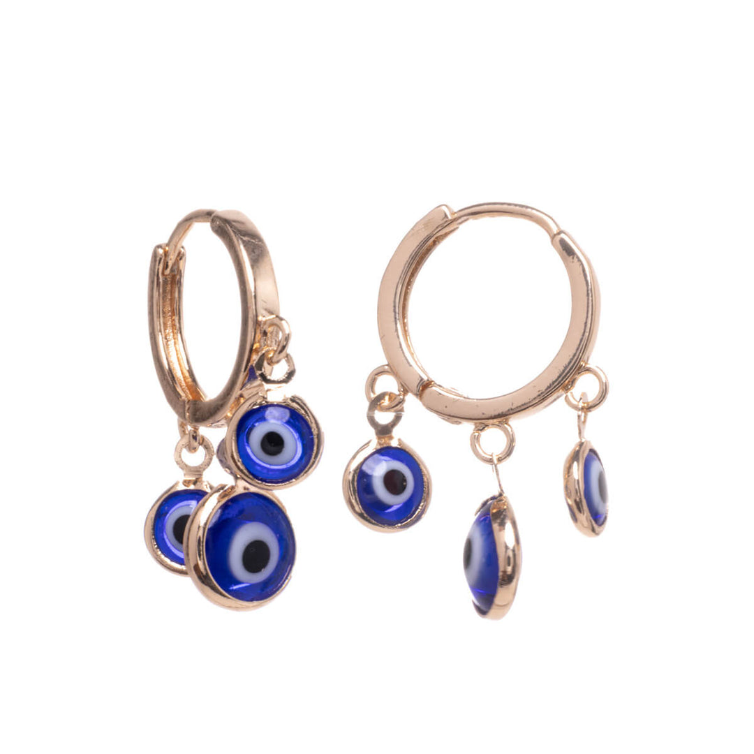 Evil eye earrings earrings with pendant