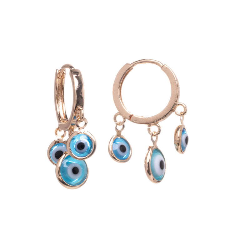 Evil eye earrings earrings with pendant