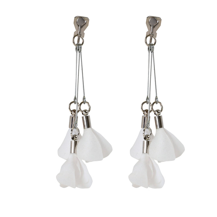 Hängande knoppar klippörhängen (stål 316L)