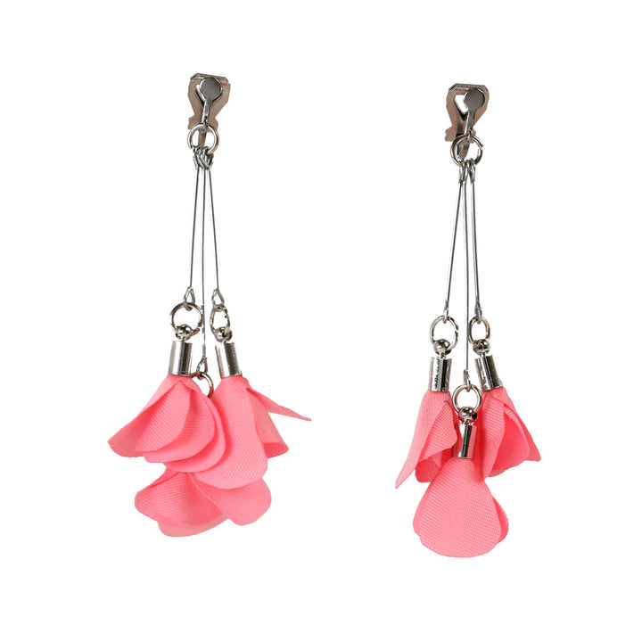 Hängande knoppar klippörhängen (stål 316L)