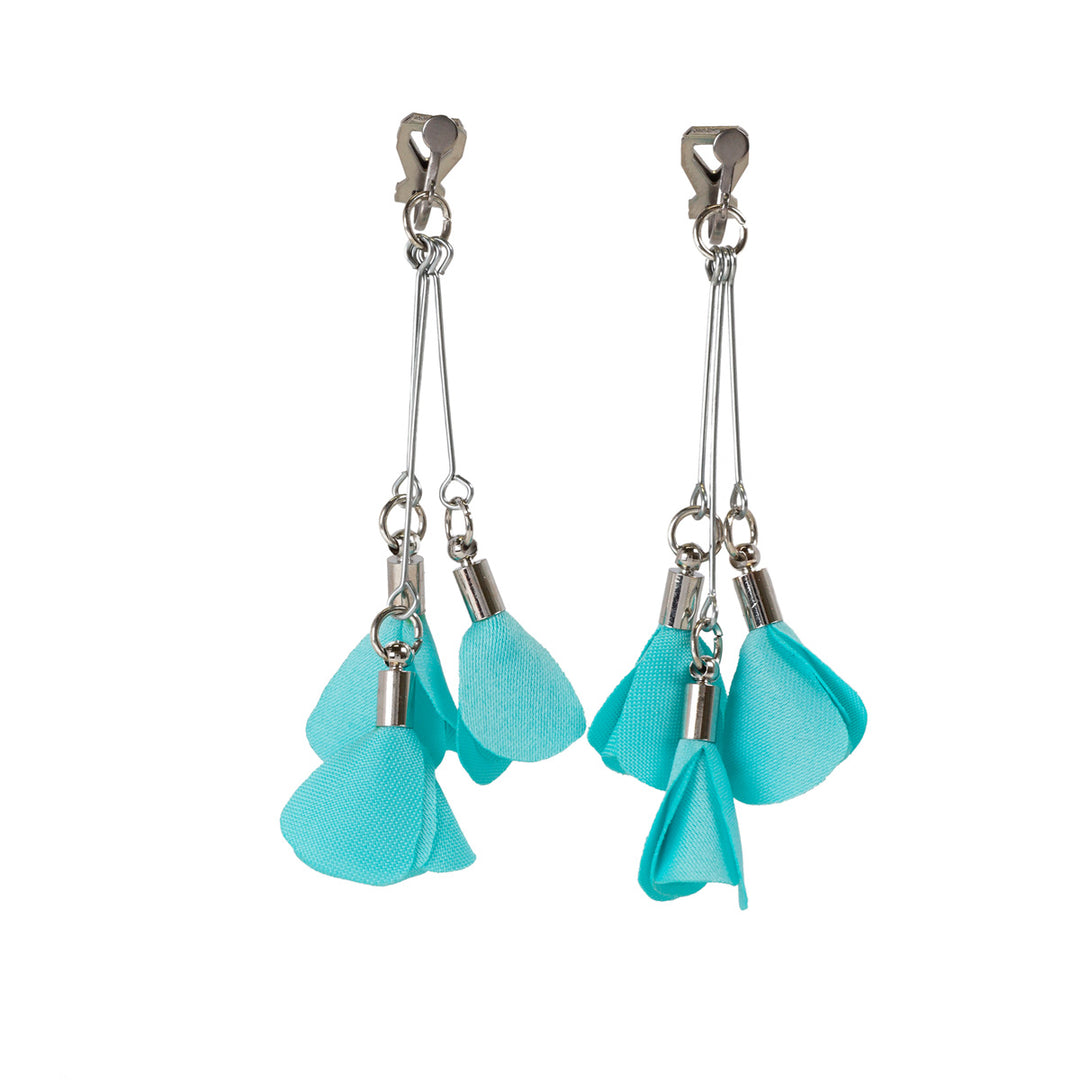 Hängande knoppar klippörhängen (stål 316L)