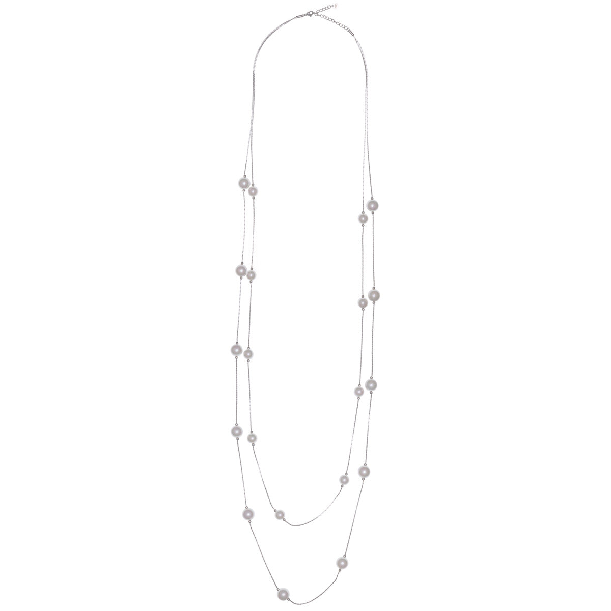 Pearl necklace 2rivinen 84cm & 100cm