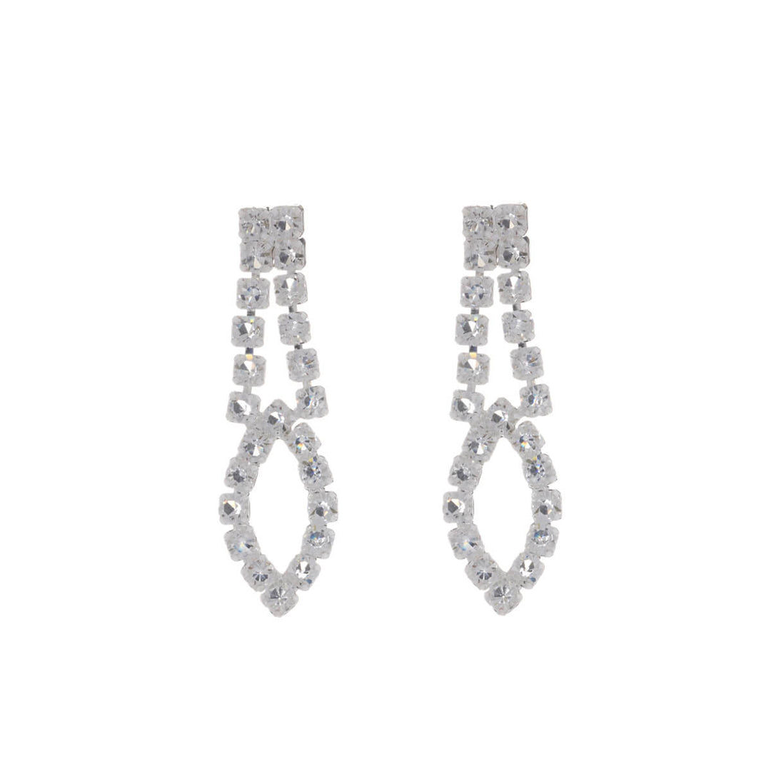 Glassstone festive necklace + earrings