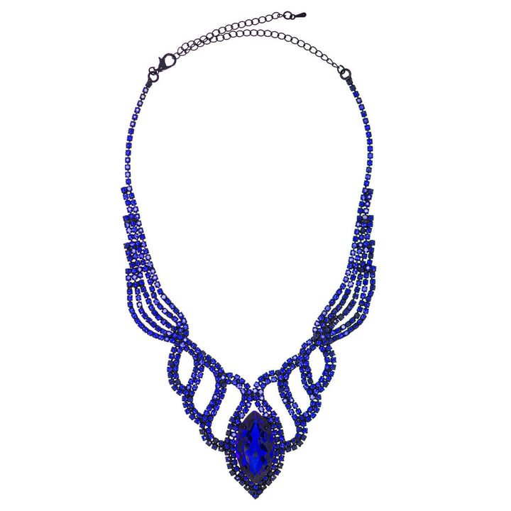 Glassy Party Necklace + örhängen