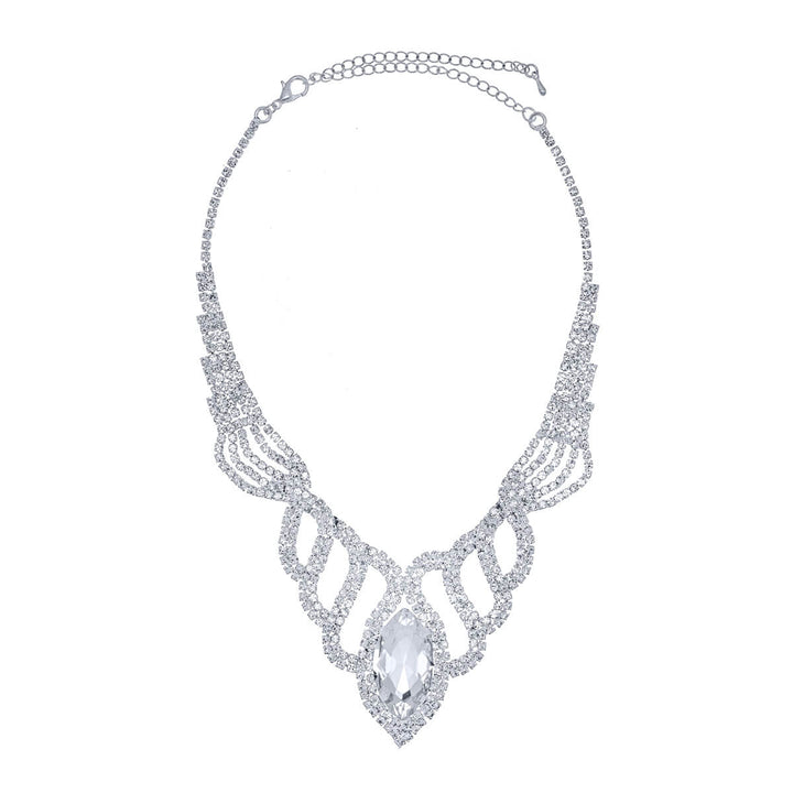 Glassy Party Necklace + örhängen