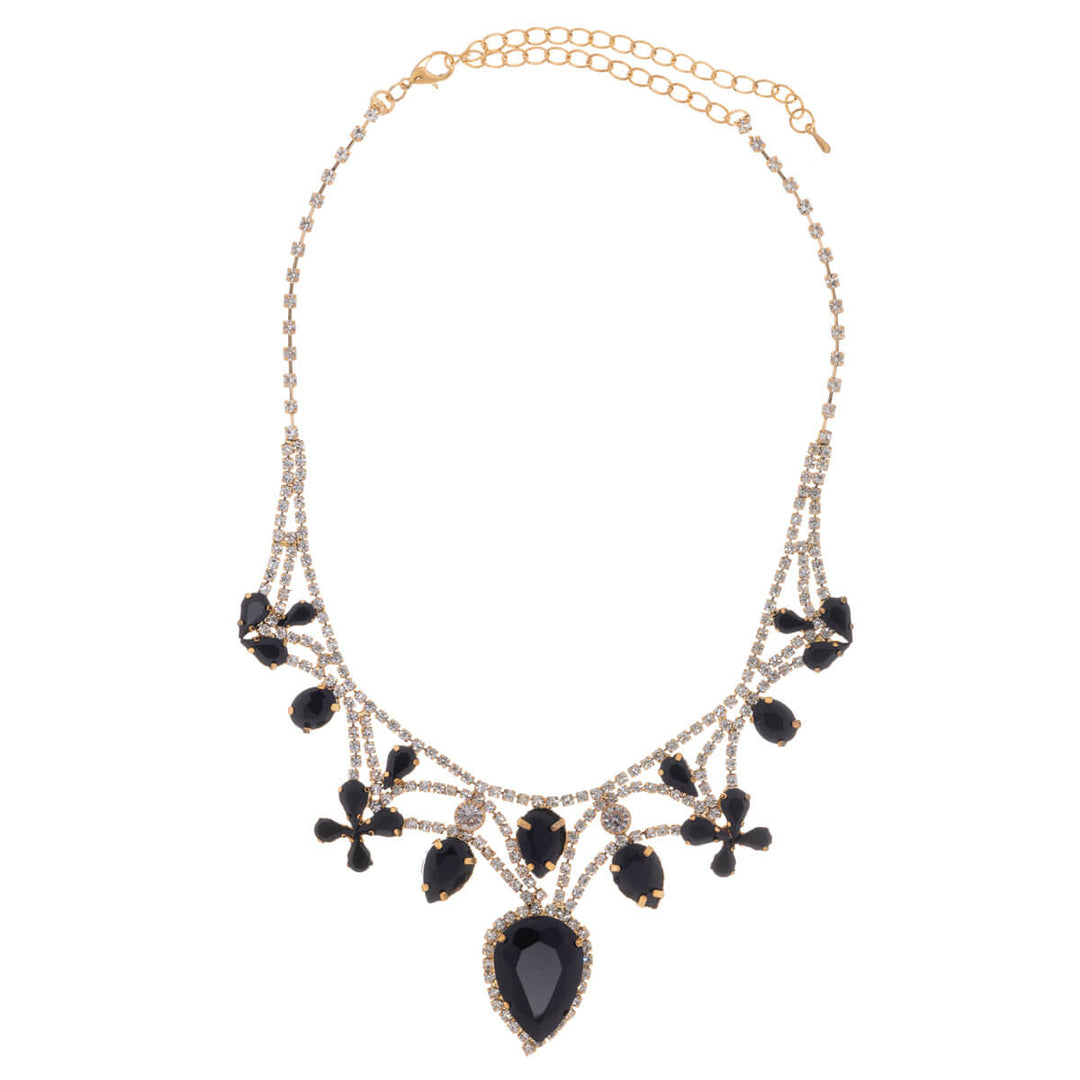 Ett glasartat festhalsband