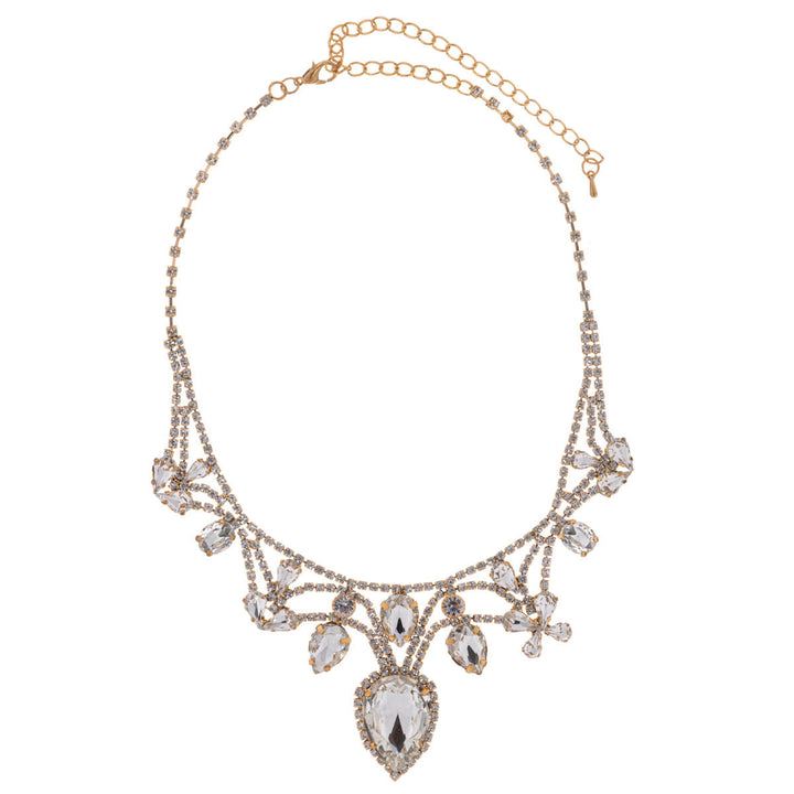 Ett glasartat festhalsband