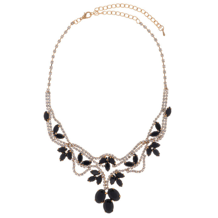 Ett glasartat festhalsband