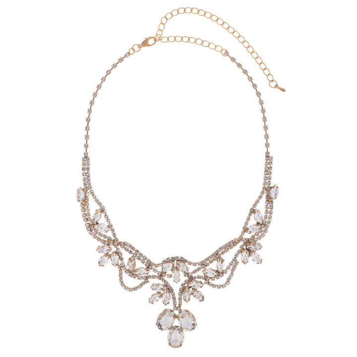 Ett glasartat festhalsband