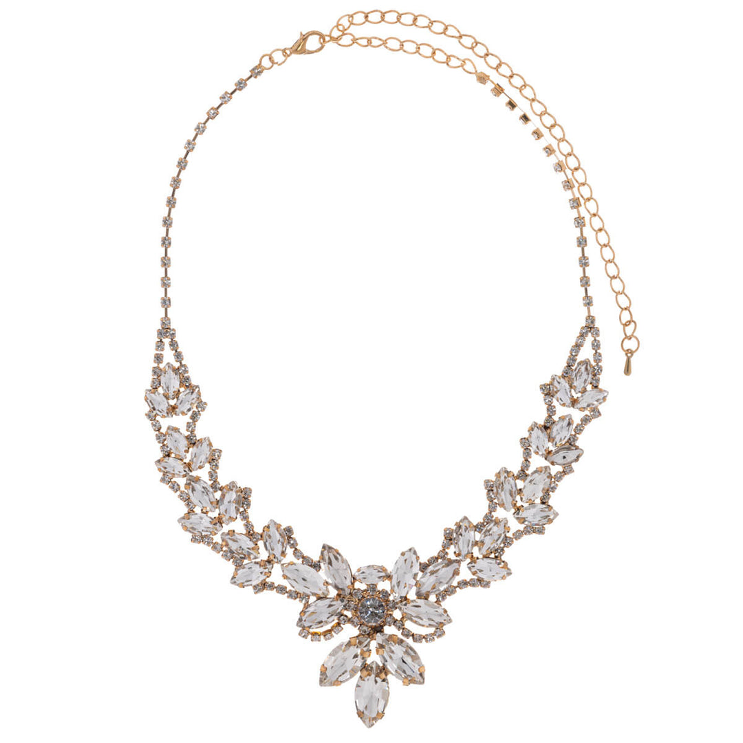 Ett glasartat festhalsband