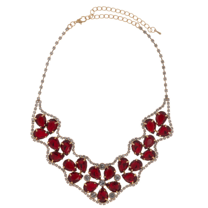 Ett glasartat festhalsband