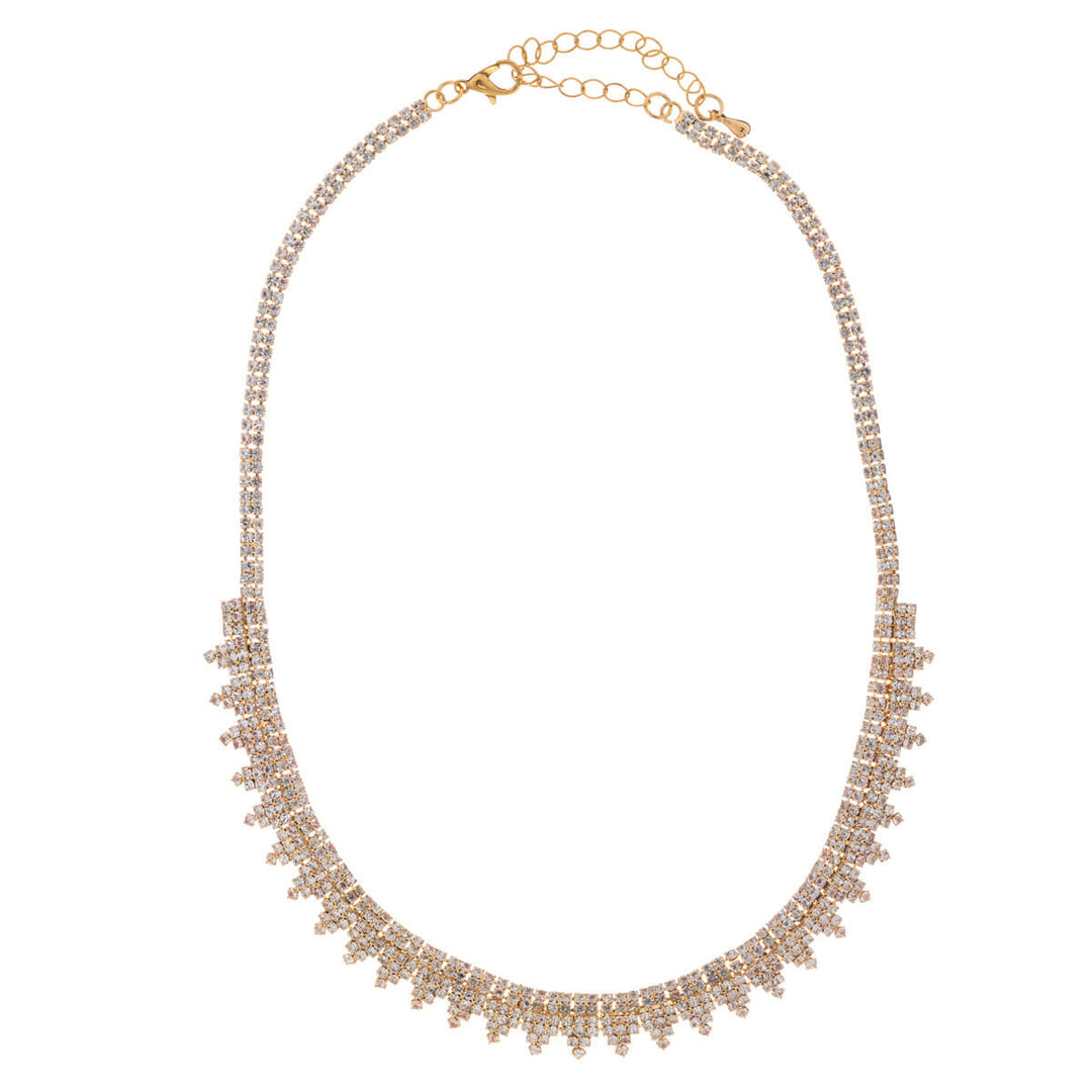 Glassy Party Necklace + örhängen