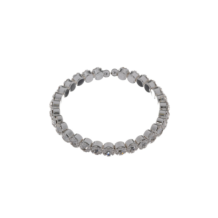 Rhinestone necklace, earrings and bracelet