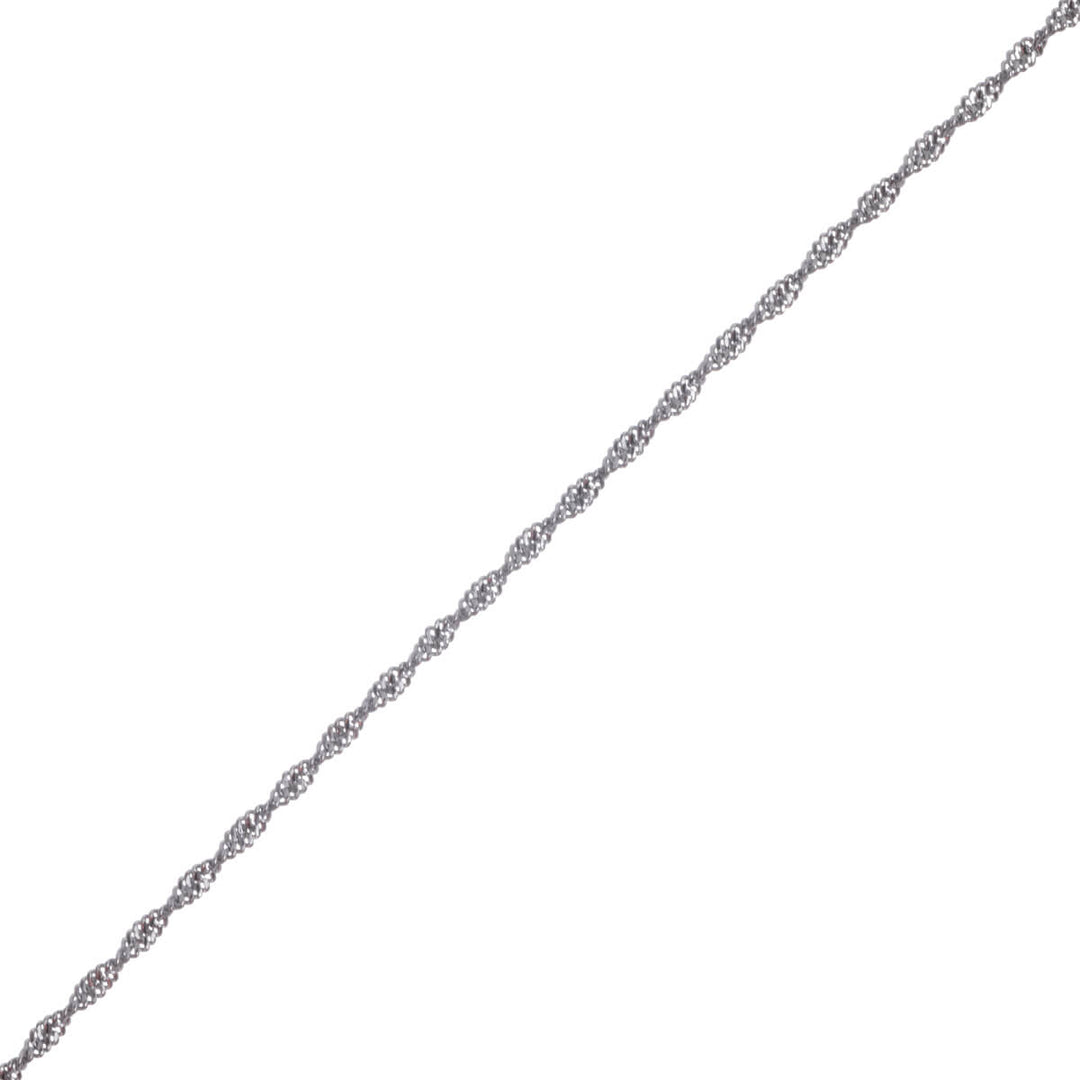 Singapore halsband 2,2mm 50cm (Stål 316L)