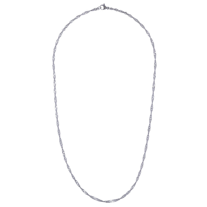 Singapore halsband 2,2mm 50cm (Stål 316L)