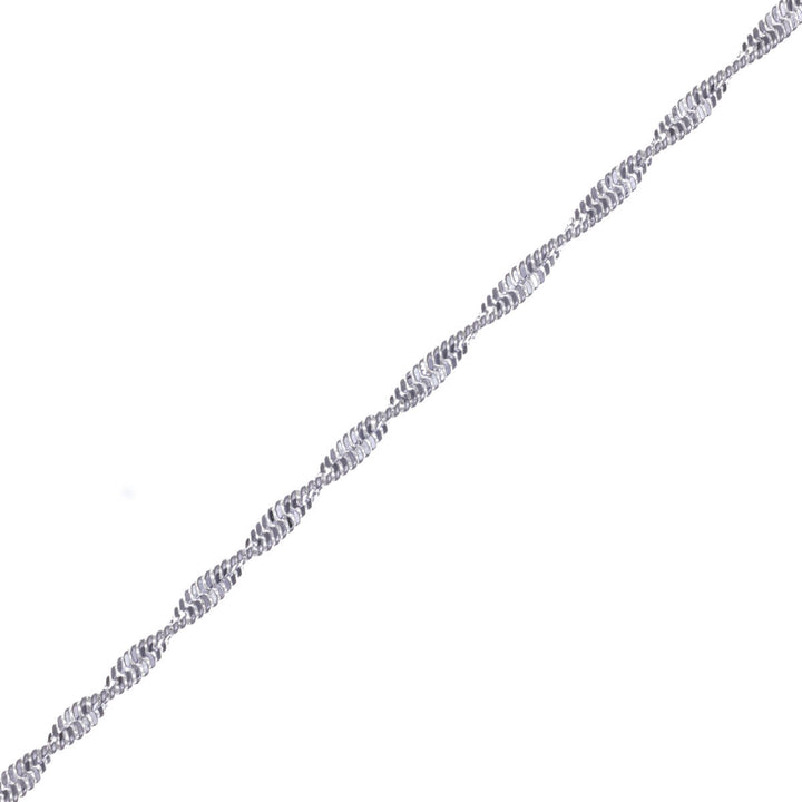 Singapore halsband 2,8mm 50cm (stål 316L)