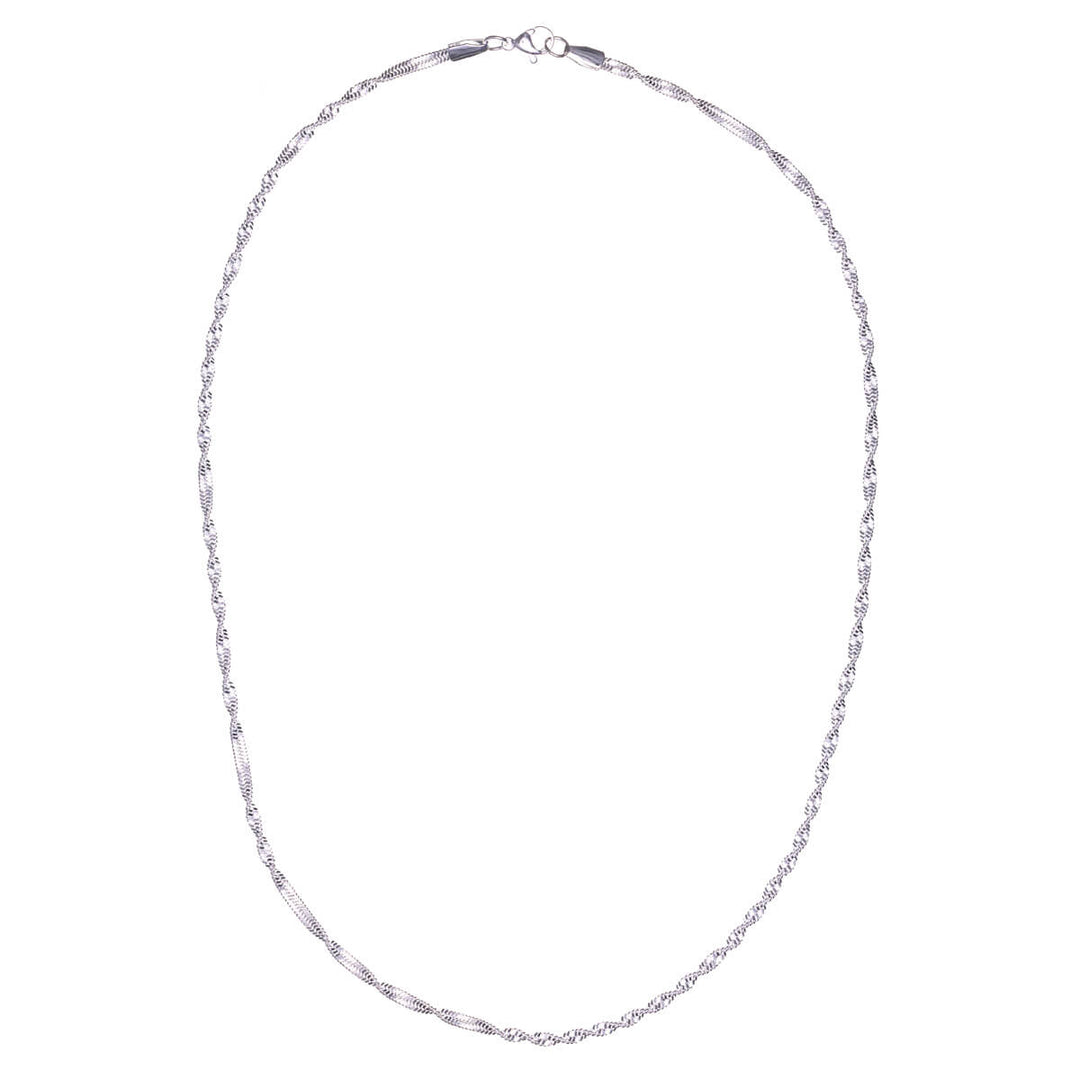 Singapore halsband 2,8mm 50cm (stål 316L)