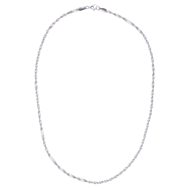 Singapore necklace 2,8mm 50cm (steel 316L)