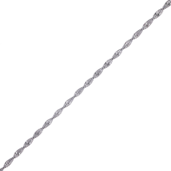 Singapore halsband 2,8mm 50cm (stål 316L)