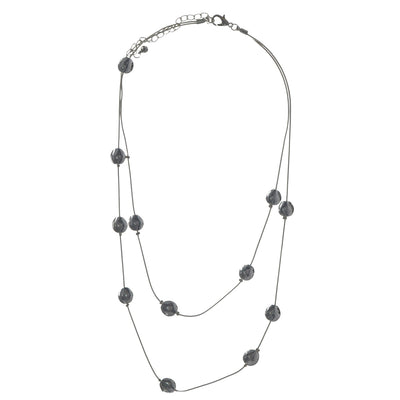 A two -row chain necklace