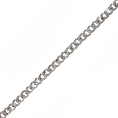 Stål rustningskedja halsband 50 cm